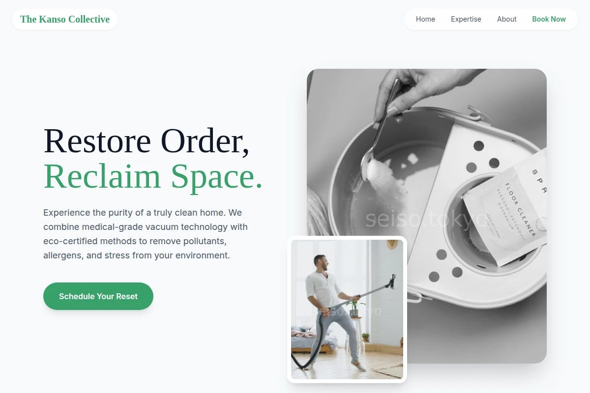 Vacuum Green Cleaning