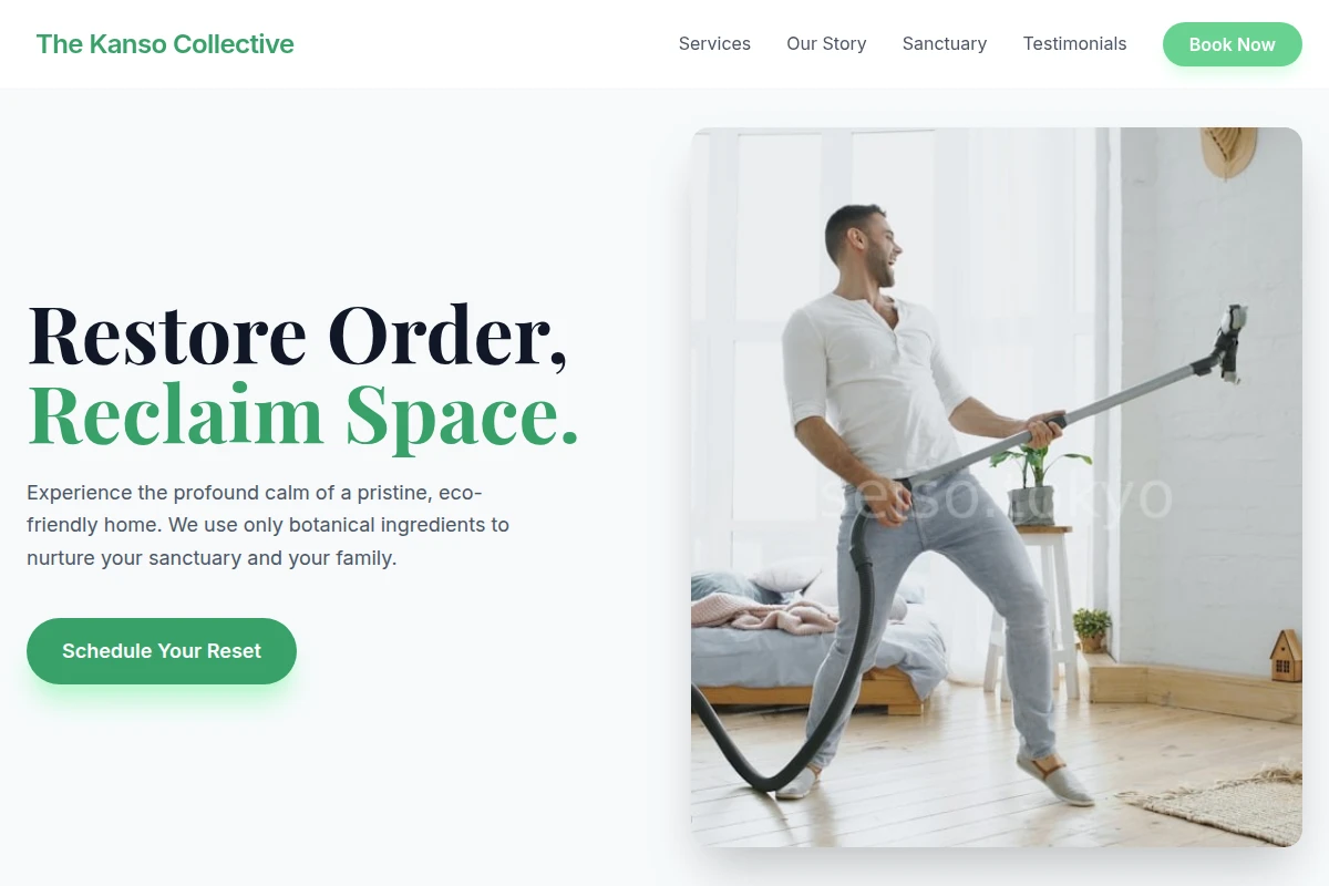 Organized Green Cleaning