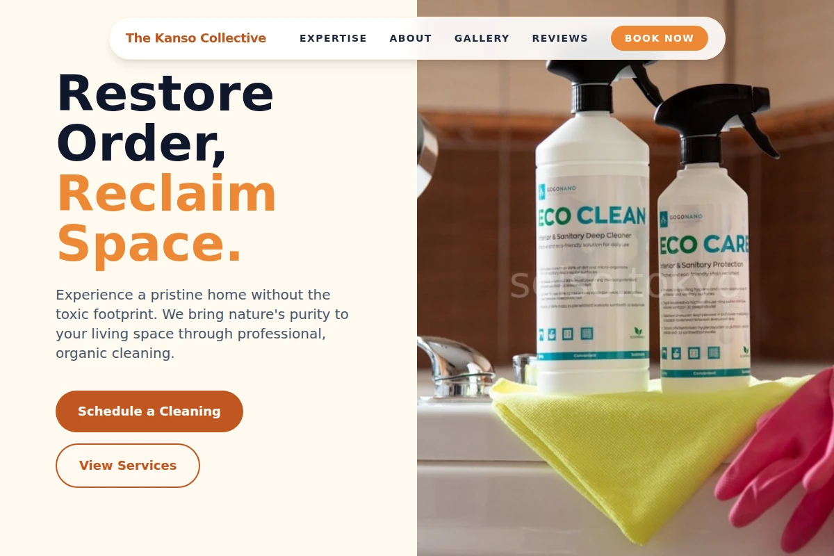 Organic Green Cleaning