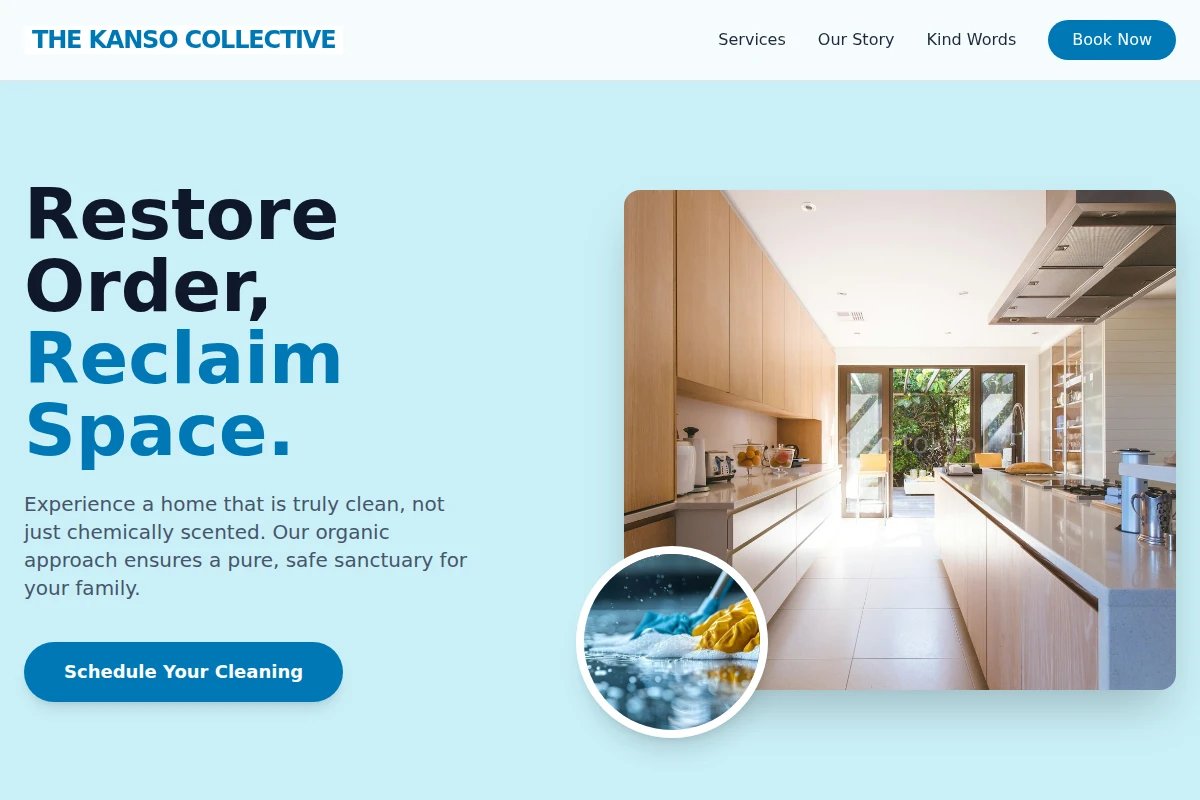 Organic House Cleaning