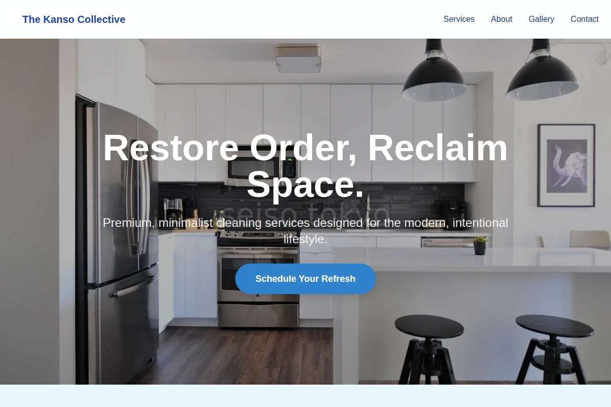 Minimalist House Cleaning