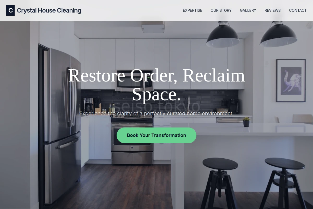 Crystal House Cleaning