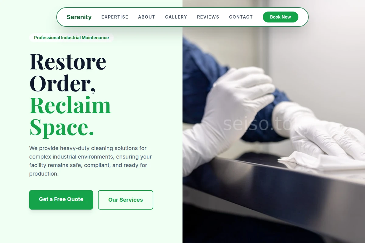 Serenity Industrial Cleaning
