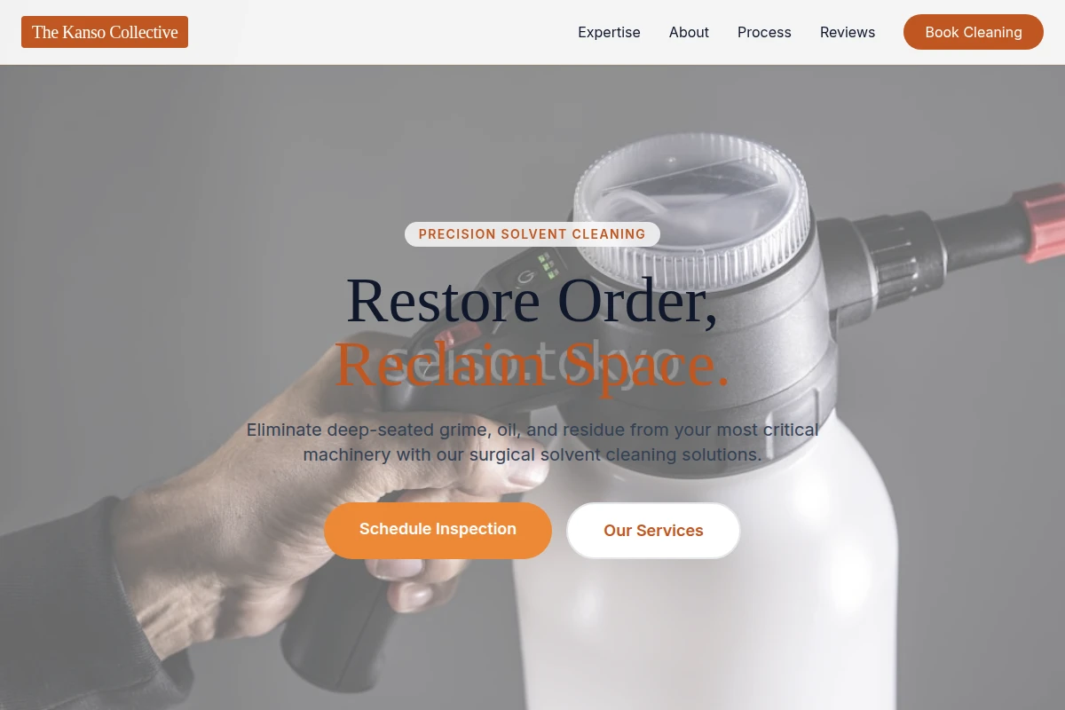 Solvent Industrial Cleaning